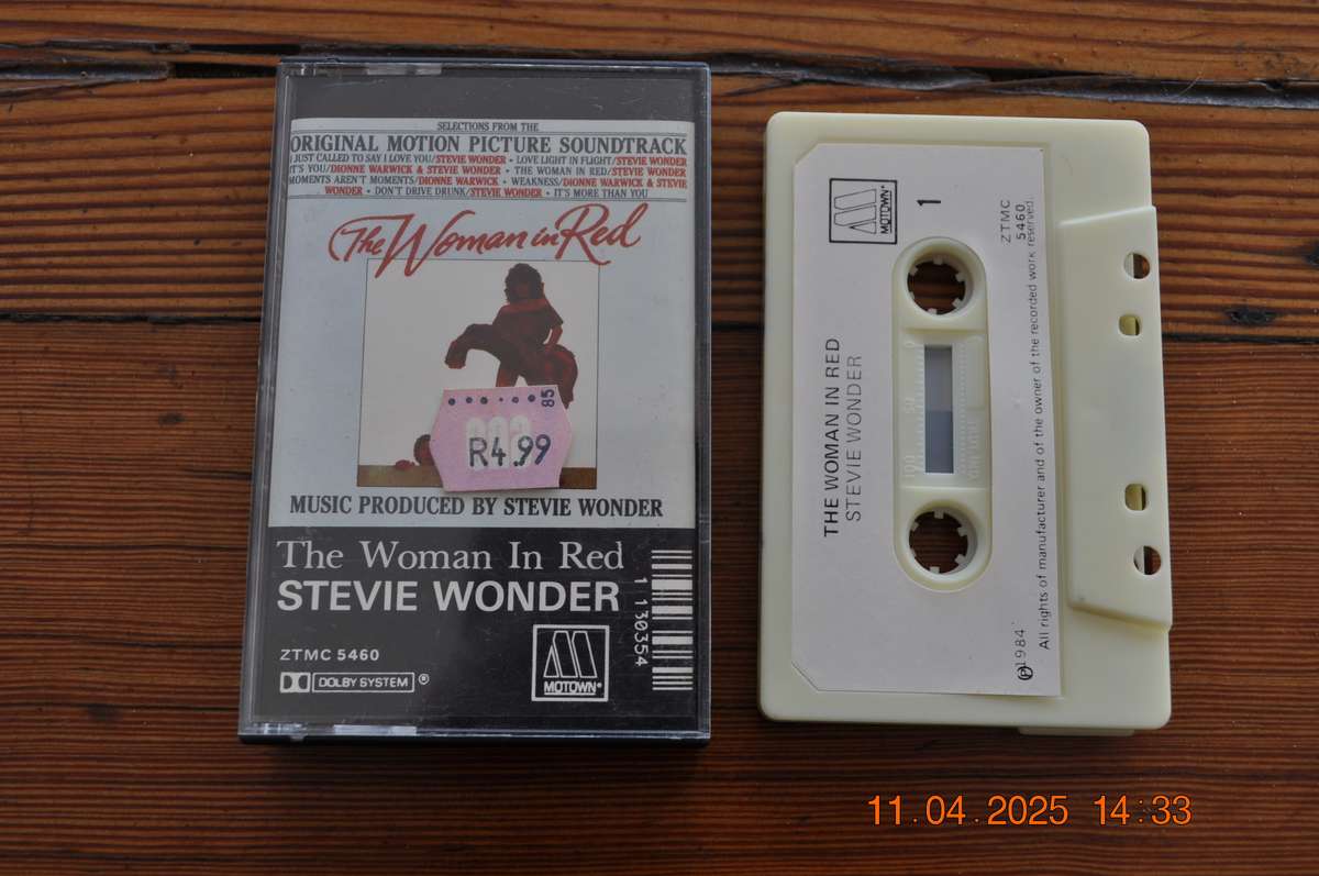 Stevie Wonder - The Woman In Red (Cassette)