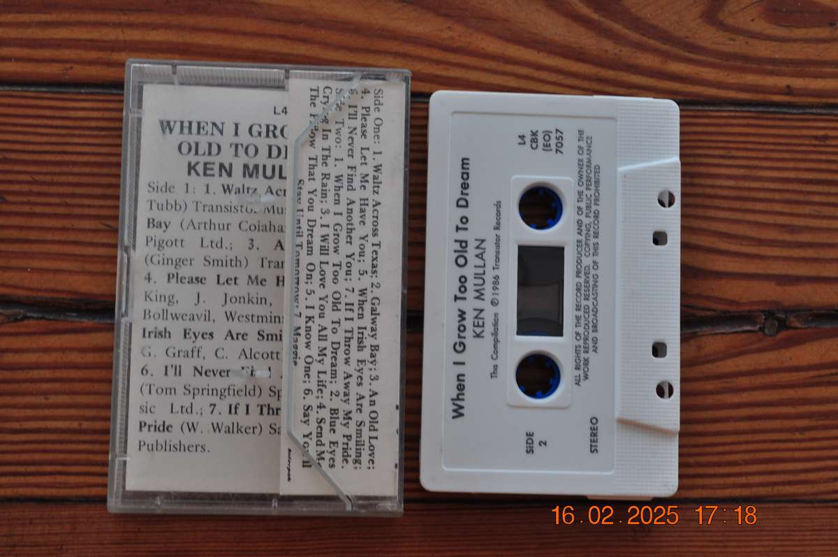 Ken Mullan - When I Grow Too Old To Dream (Cassette)