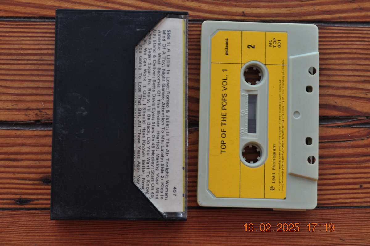 Top Of The Pops - Vol 1 (Cassette)