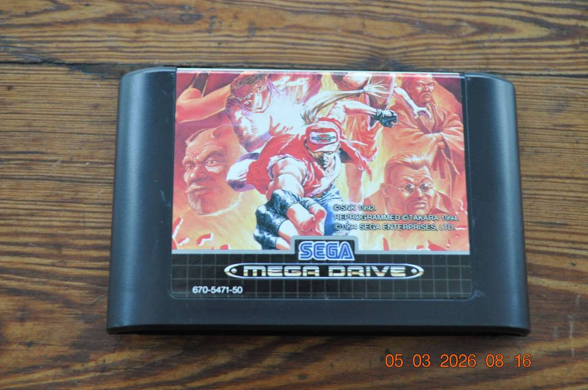 Fatal Fury 2 Sega Mega Drive Vintage Game