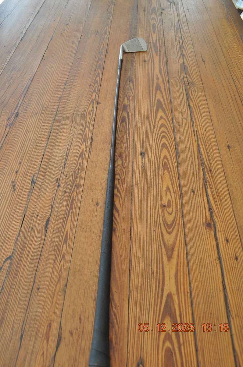 Vintage Salmona De Luxe 3 Iron Golf Club