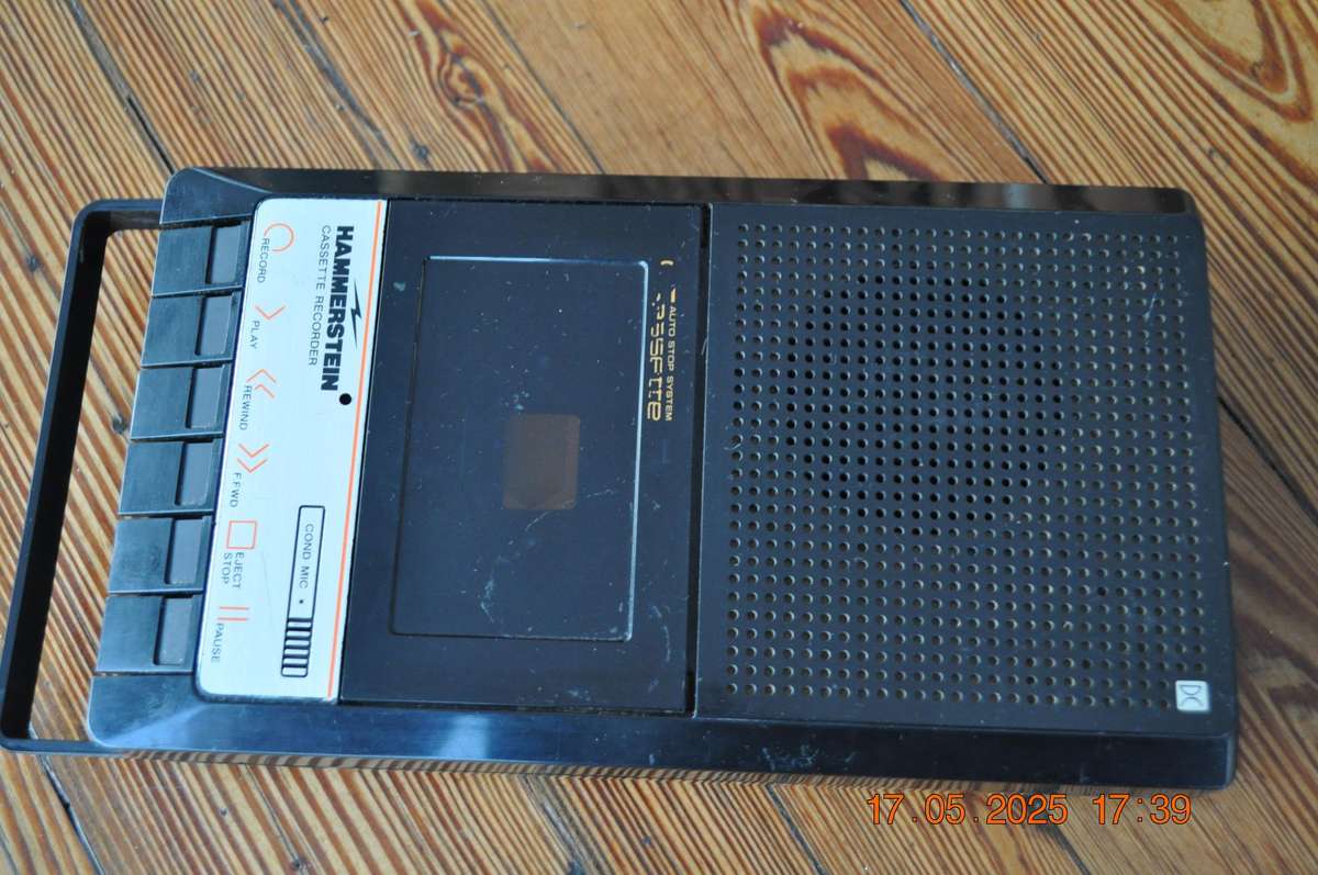 Vintage Hammerstein Cassette Player (as is)