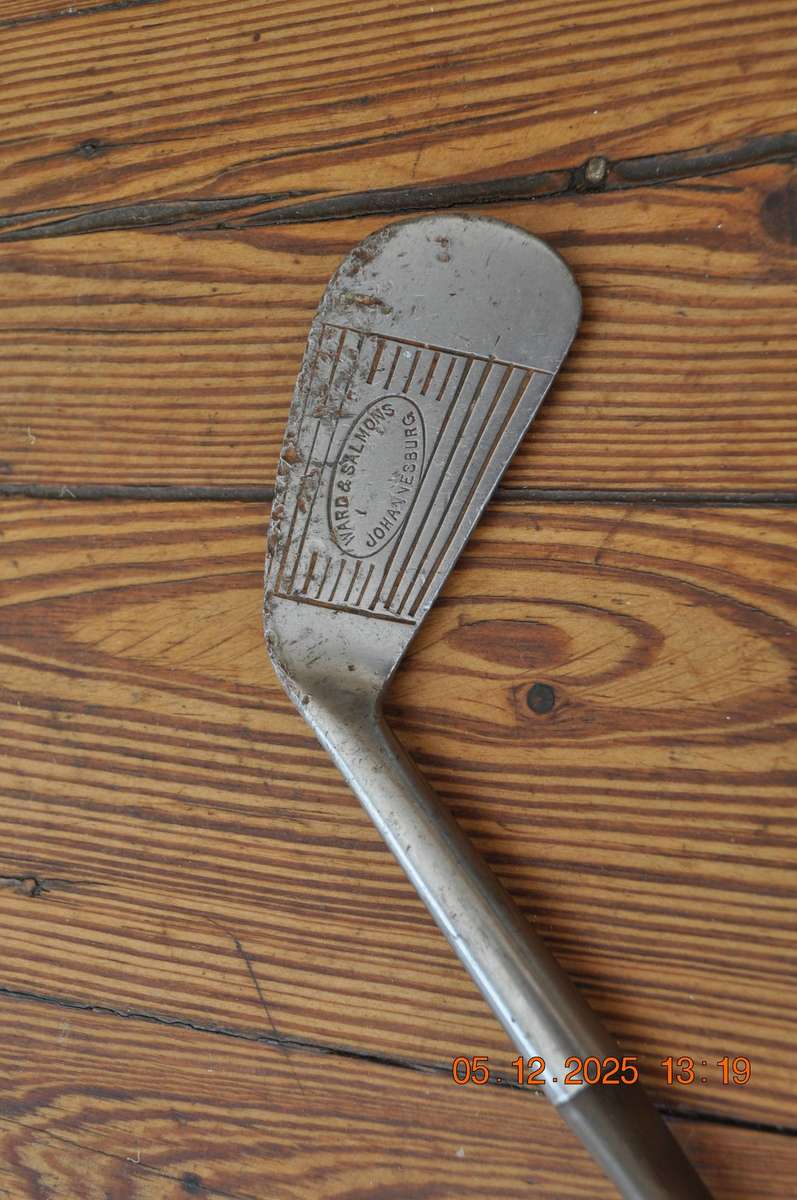 Vintage Salmona De Luxe 3 Iron Golf Club