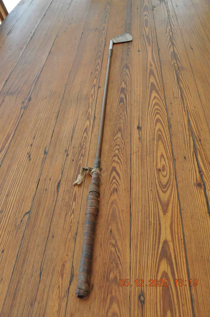 Vintage Salmona De Luxe 3 Iron Golf Club