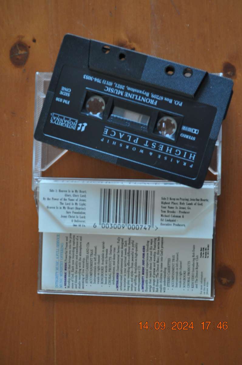 Praise & Worship - Highest Place (Cassette)