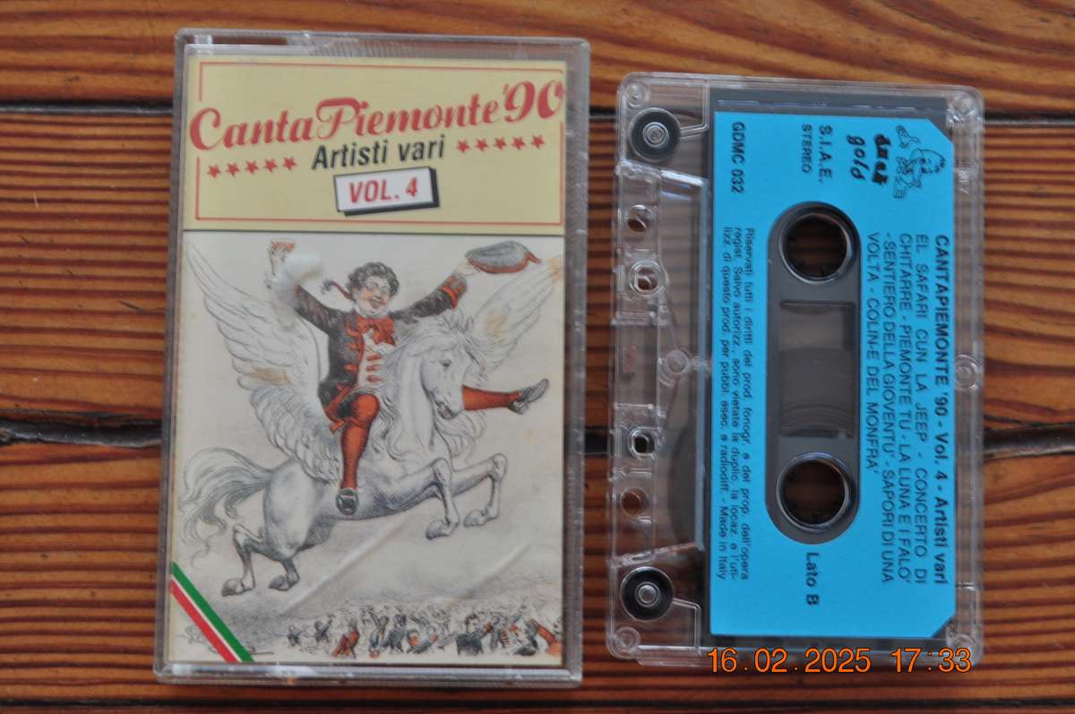Canta Piemonte '90 - Artisti Vari : Vol 4 (Cassette)