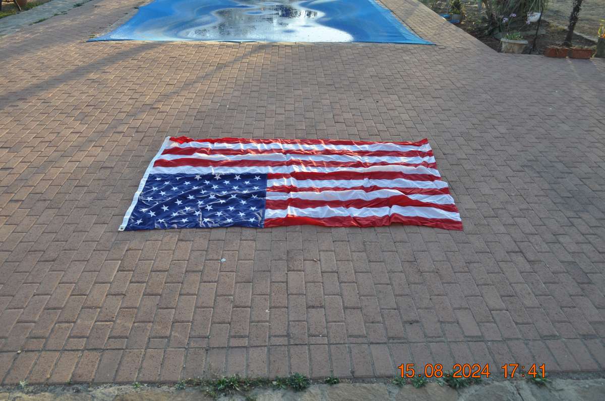 American Flag Large 8 x 3