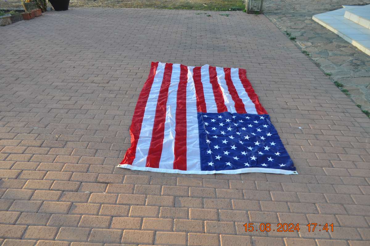 American Flag Large 8 x 3