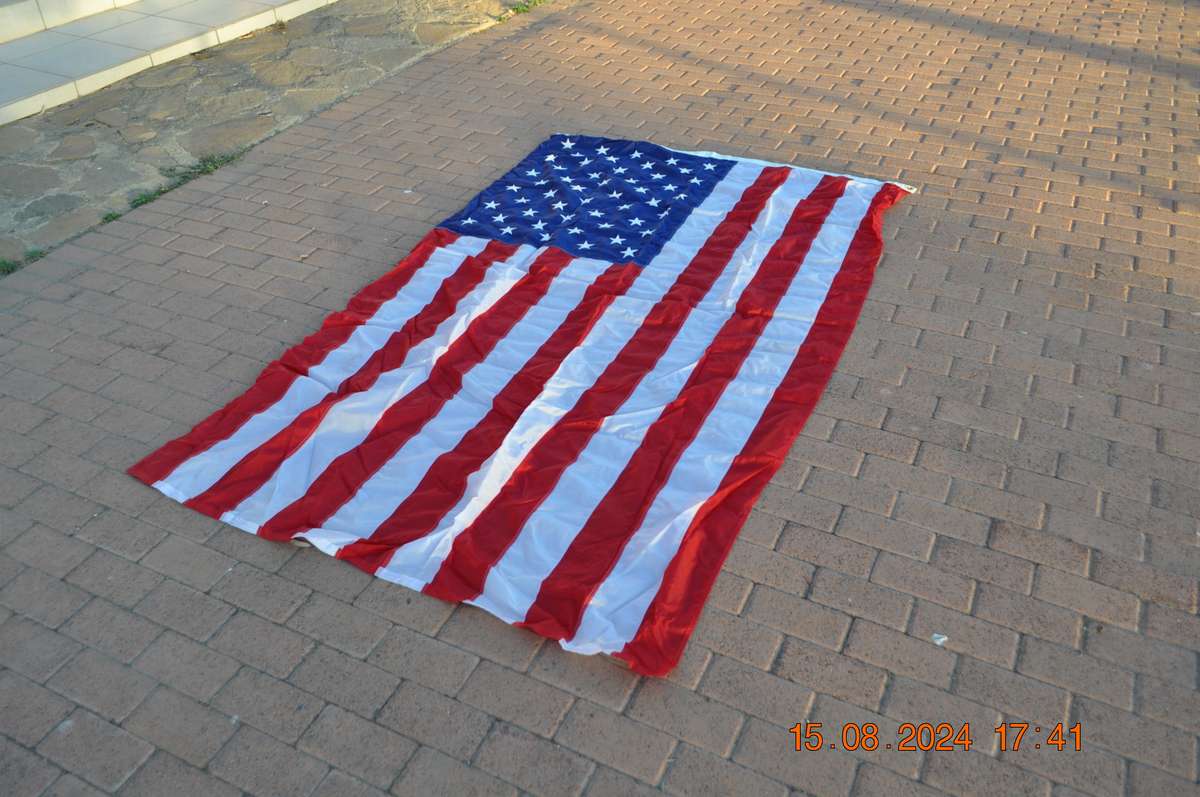 American Flag Large 8 x 3