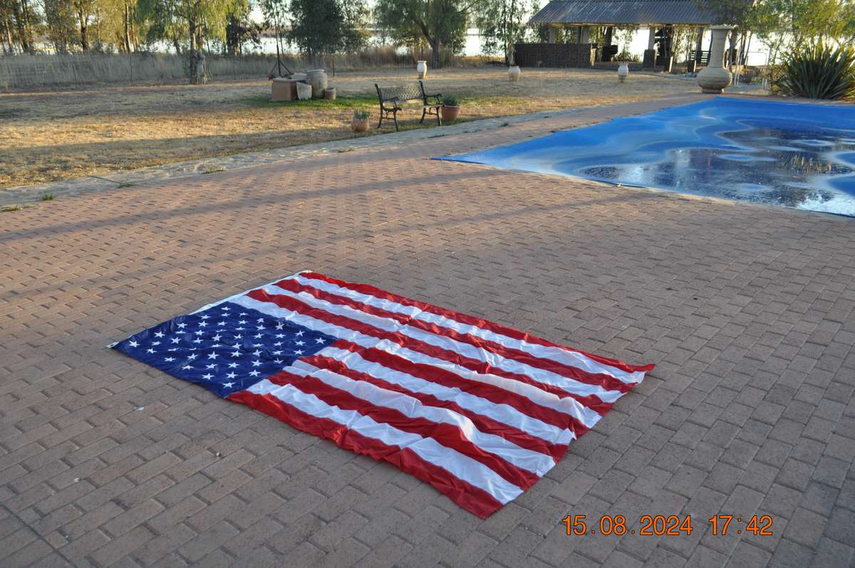 American Flag Large 8 x 3