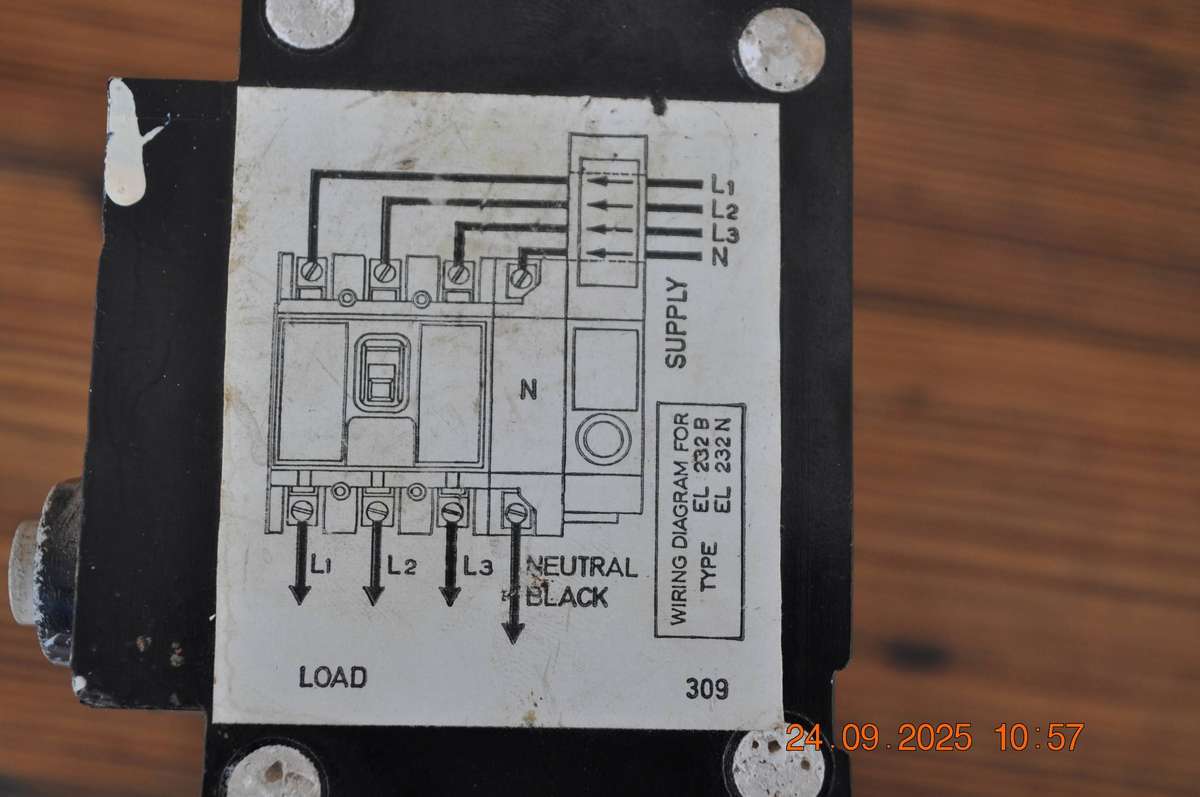 Vintage Fuchs Circuit Breaker (as is)
