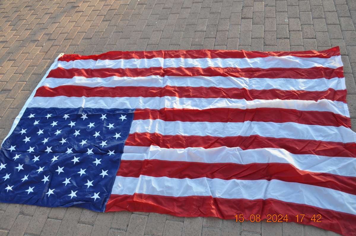 American Flag Large 8 x 3