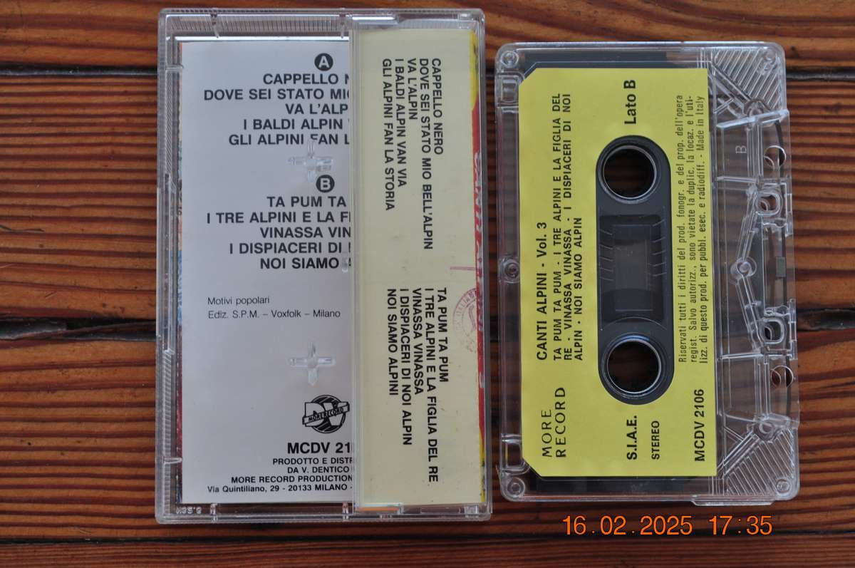 Canti Alpini 3 (Cassette)