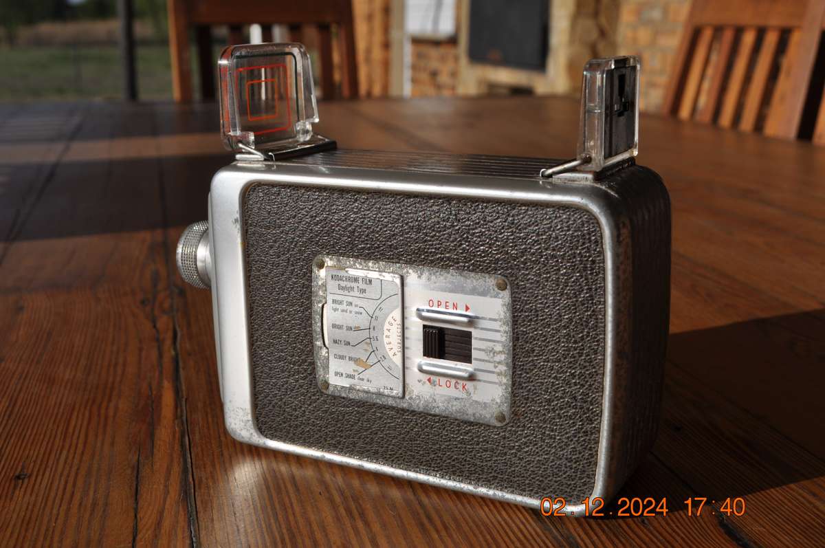 Vintage Kodak Brownie 8mm Movie Camera