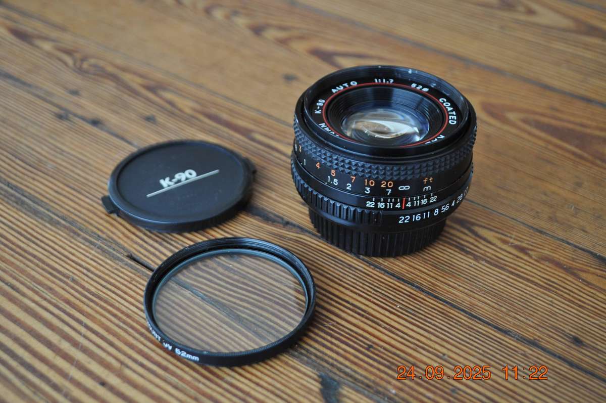 Kalimar Lens For Pentax 50mm 1.7