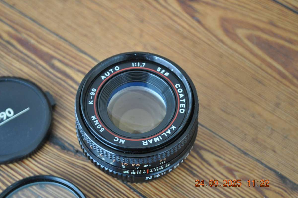 Kalimar Lens For Pentax 50mm 1.7