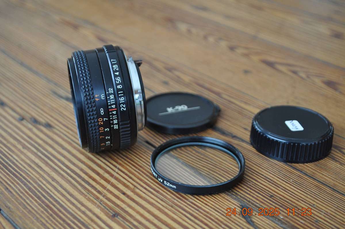 Kalimar Lens For Pentax 50mm 1.7
