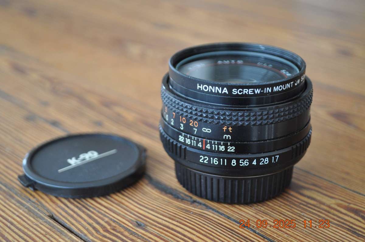 Kalimar Lens For Pentax 50mm 1.7