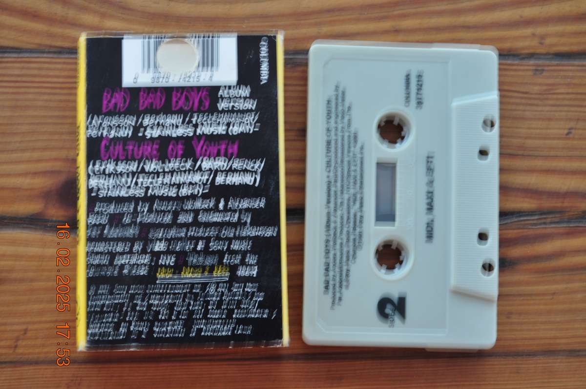 Midi Maxi + Efti - Bad Bad Boys (Cassette)