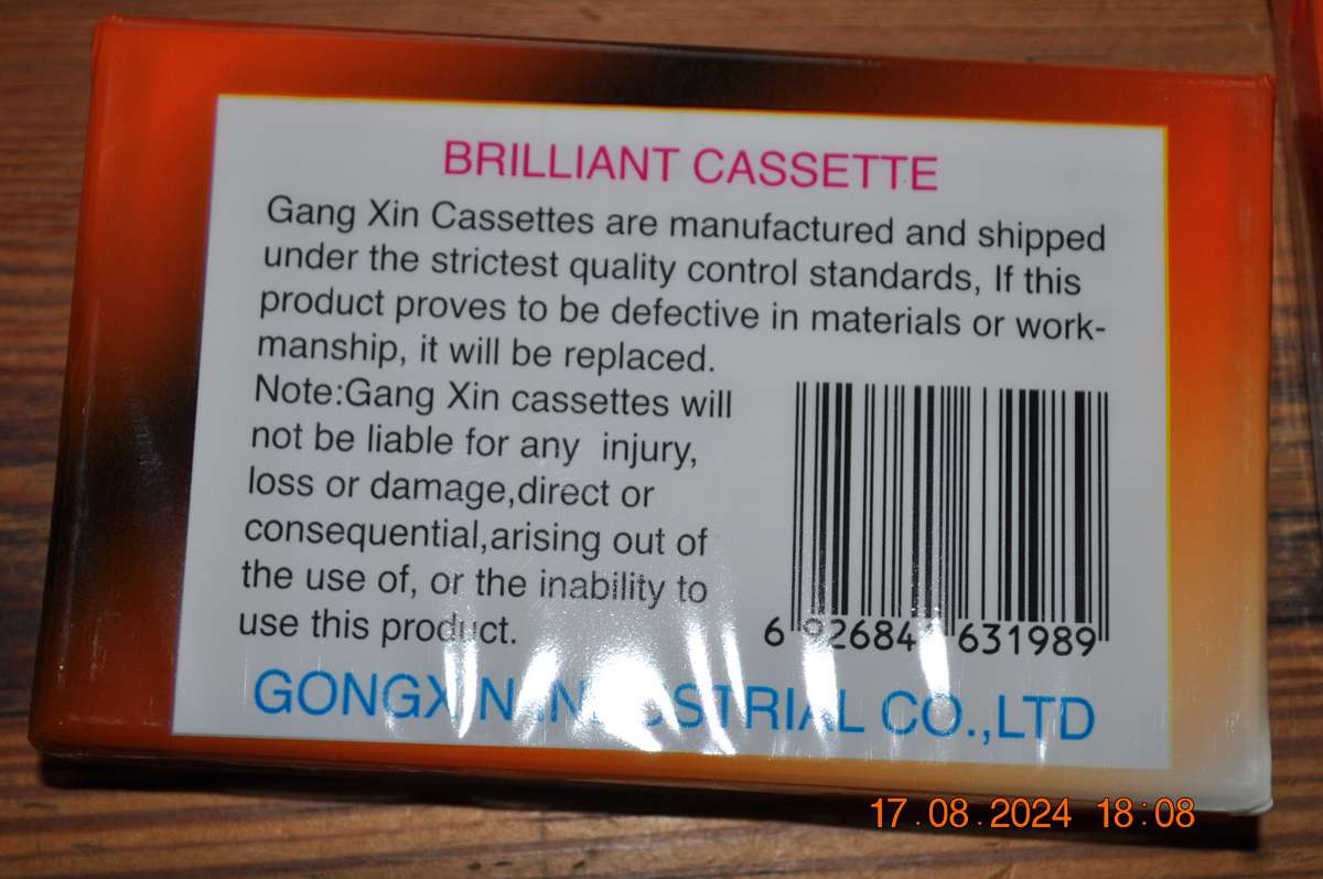 Old School ZX60 Cassettes X 6 New Sealed