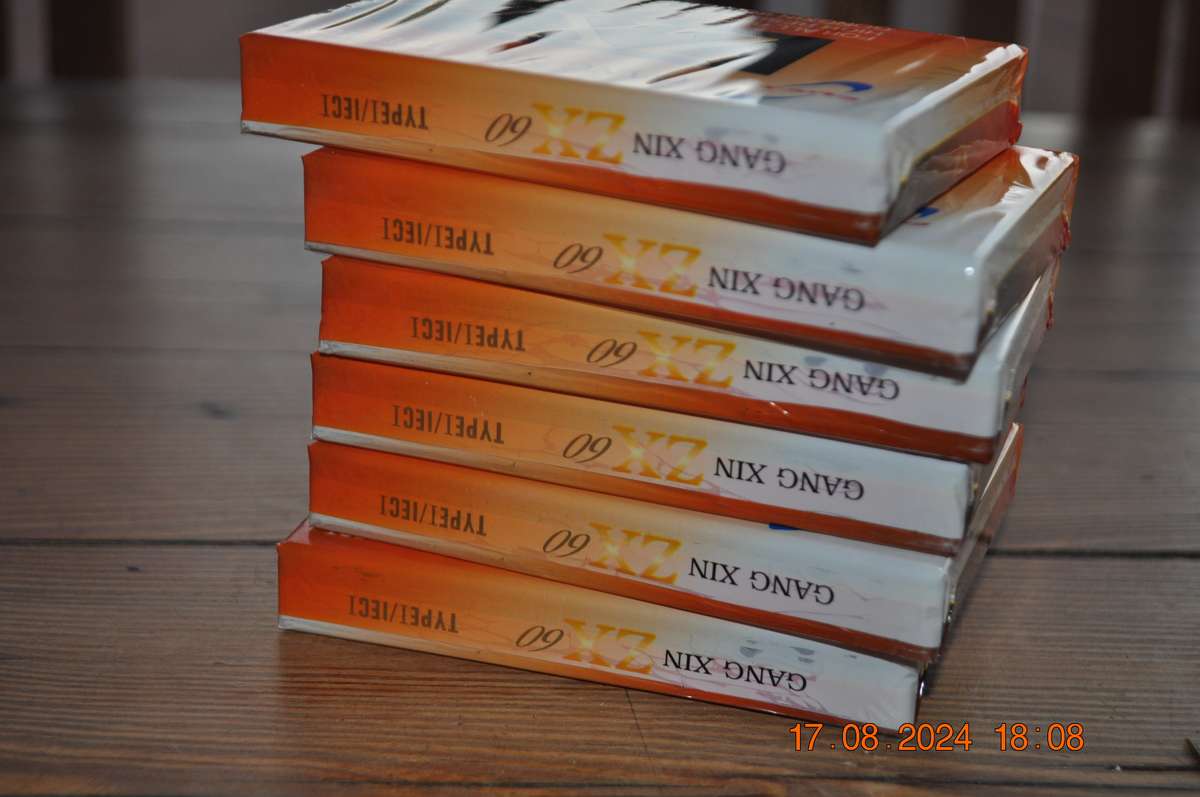 Old School ZX60 Cassettes X 6 New Sealed