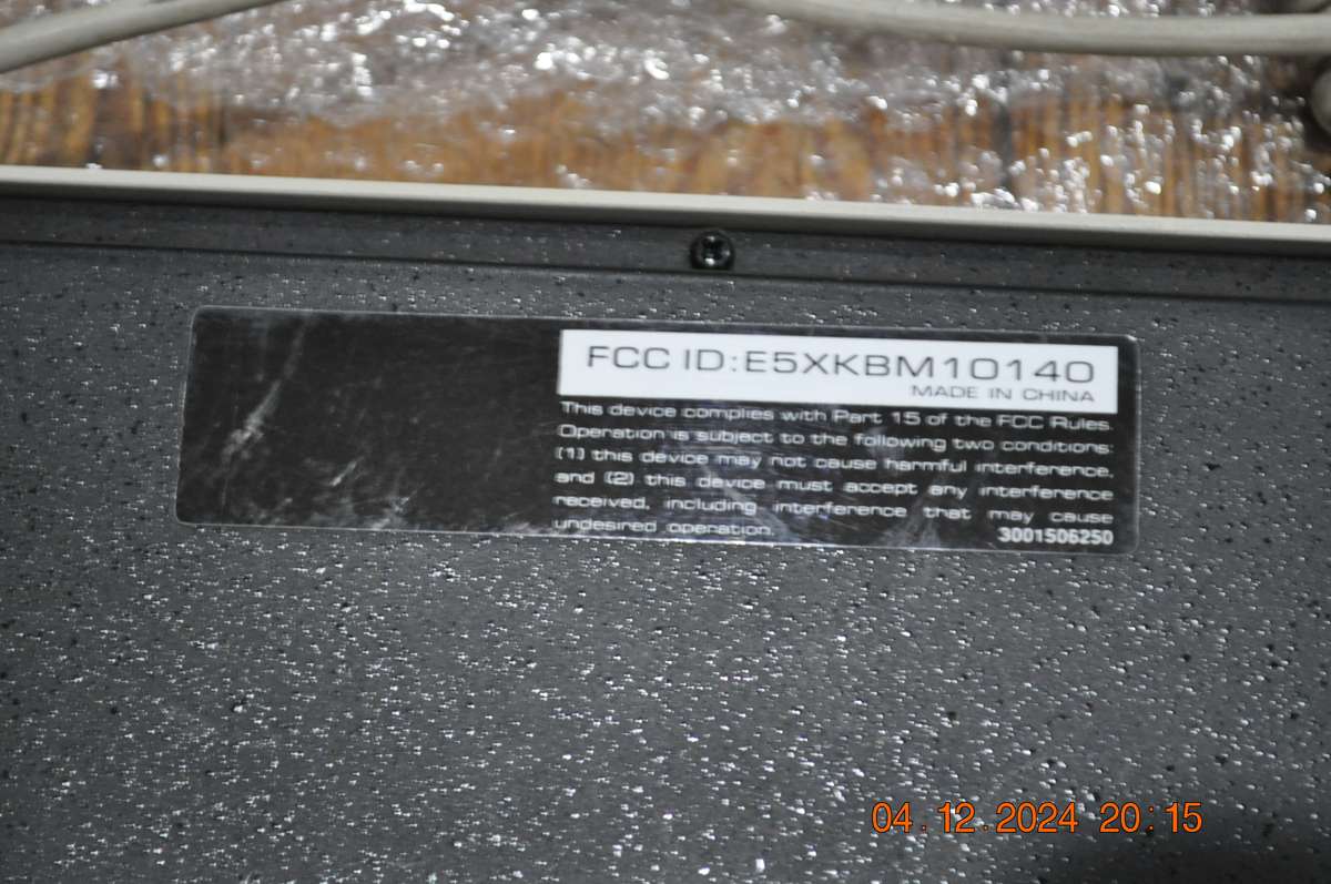 Vintage Din 5 Pin Computer Keyboard