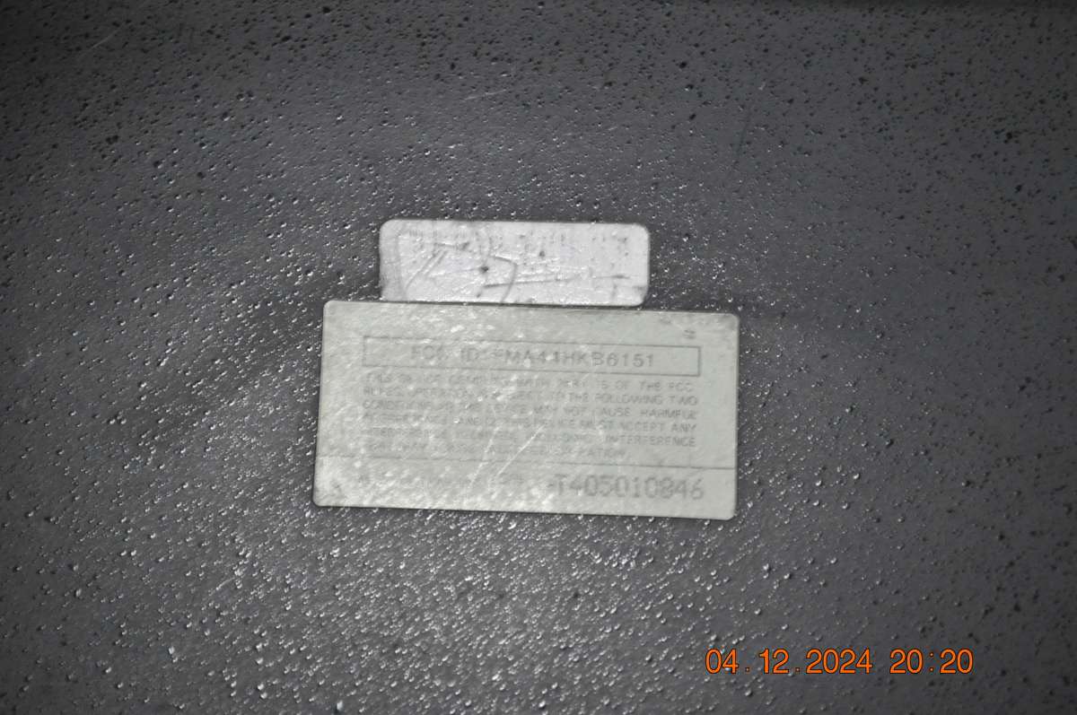 Vintage Epsidon Din 5 Pin Computer Keyboard