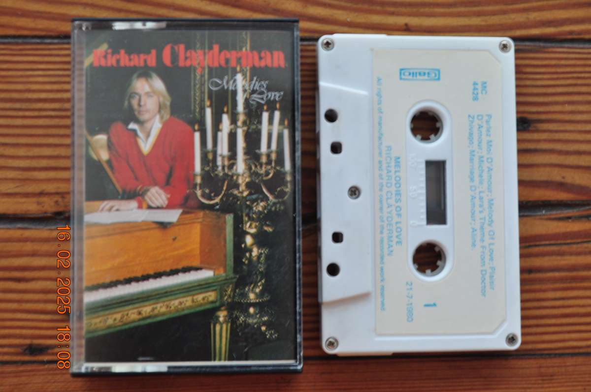 Richard Clayderman - Melodies Of Love (Cassette)