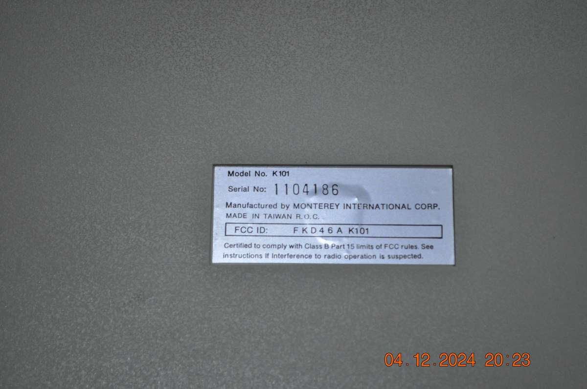 Rare Vintage Panda Din 5 Pin Computer Keyboard