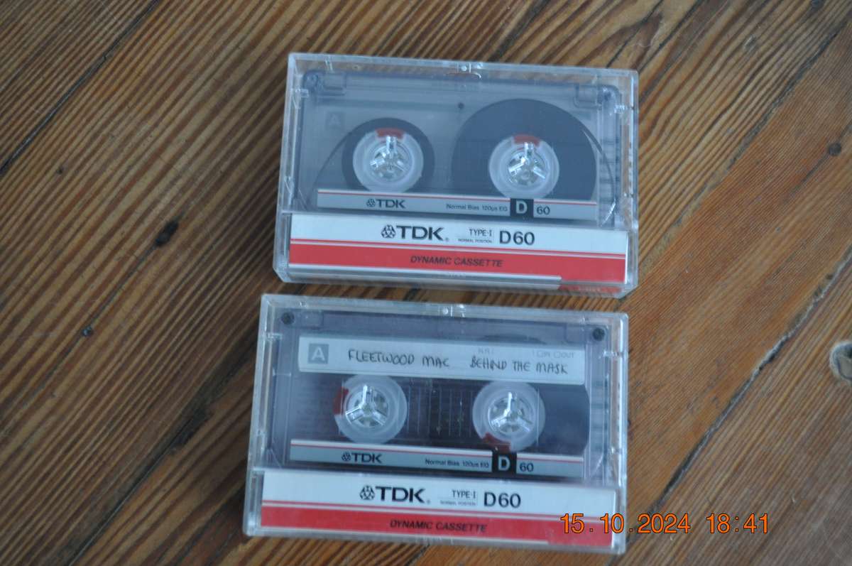 Old School TDK D60 Type I Pre Owned Cassettes