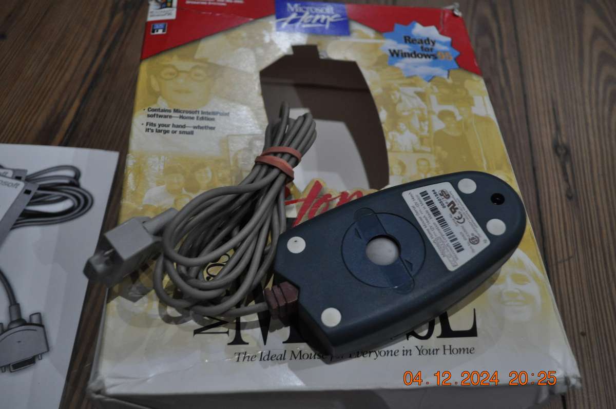 Vintage Microsoft Home Serial Mouse
