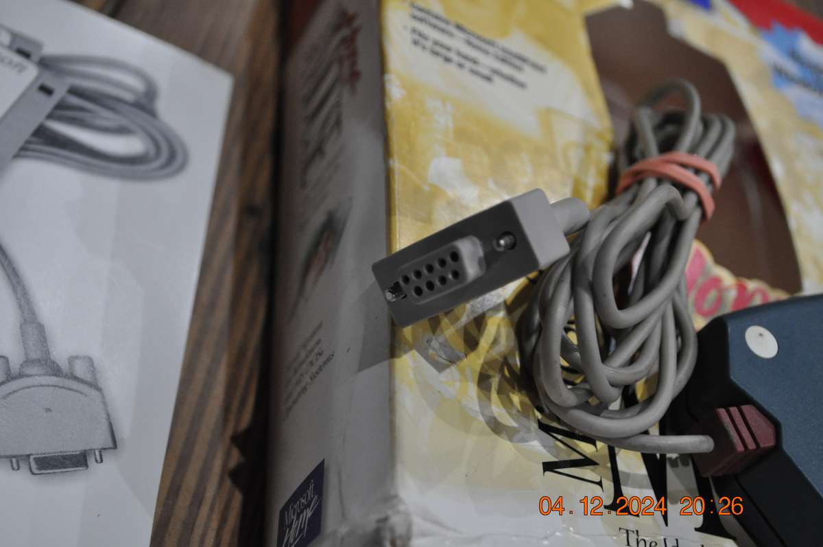 Vintage Microsoft Home Serial Mouse