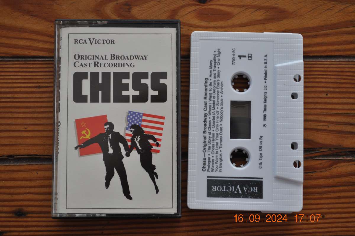 Chess - Original Broadway Cast Recording (Cassette)
