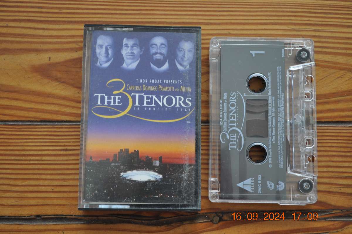 The 3 Tenors - In Concert 1994 (Cassette)