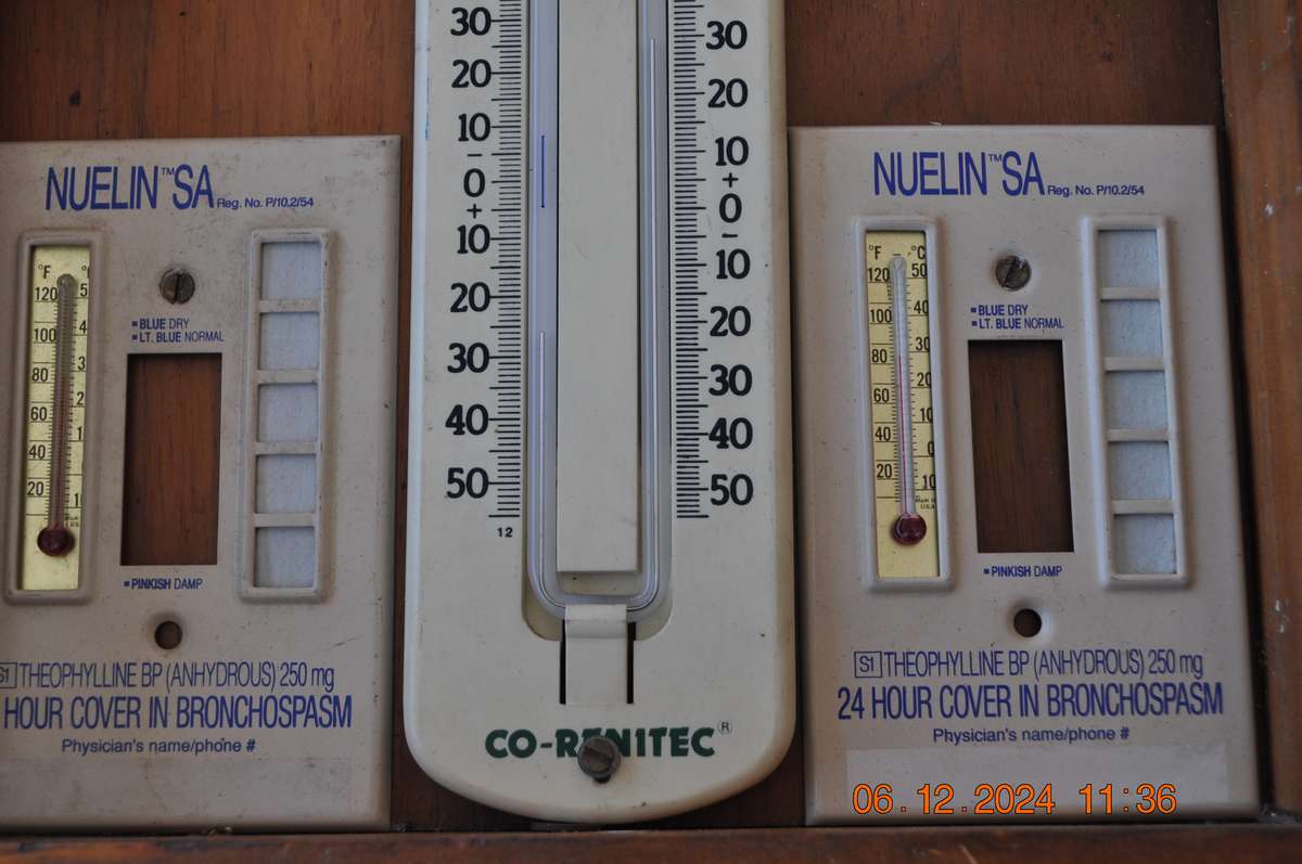 Vintage Collection Of Thermometers