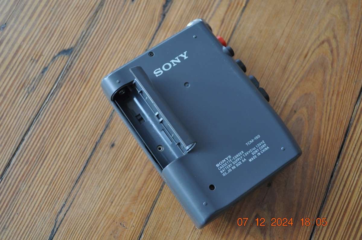 Vintage Sony Cassette Walkman Voice Recorder