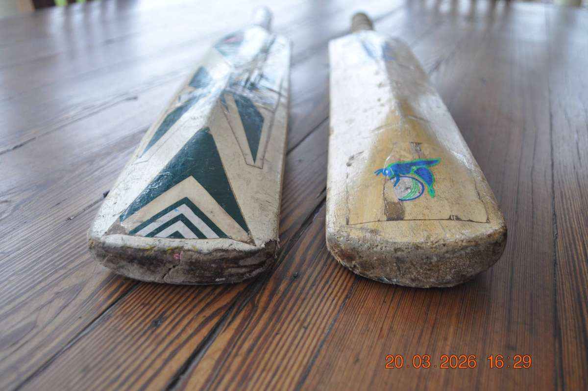 Vintage Wasp Flash Cricket Bats (as is)