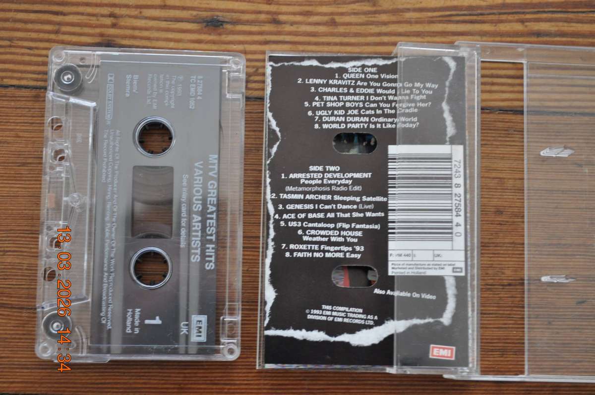 MTV Greatest Hits - Various (Cassette)