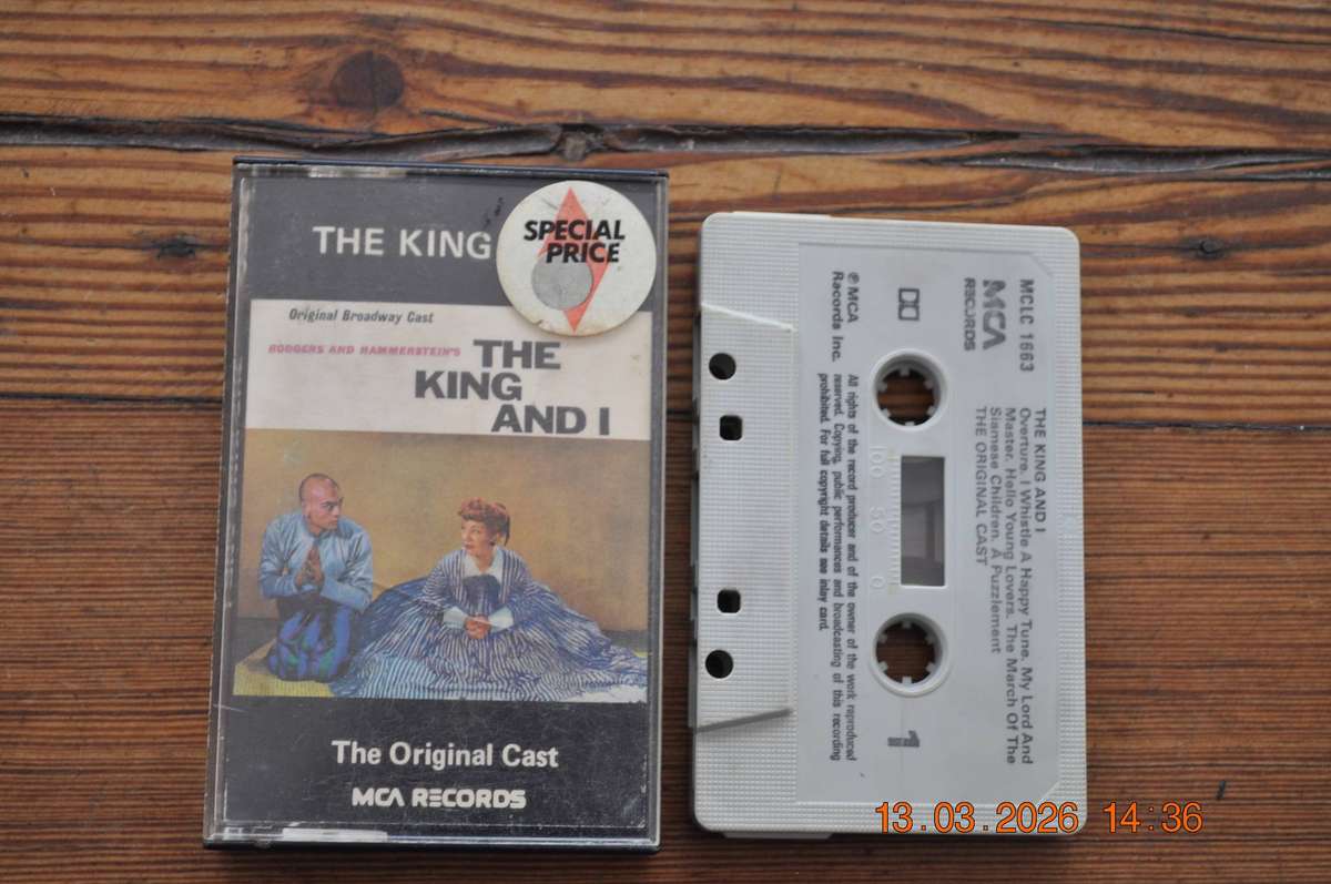 The King And I - The Original Cast (Cassette)