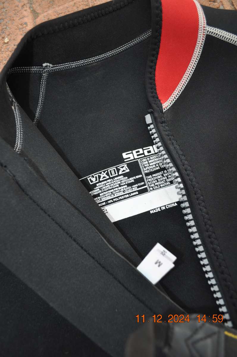 Seac Cao 2.5mm Shorty Wetsuit (size medium)