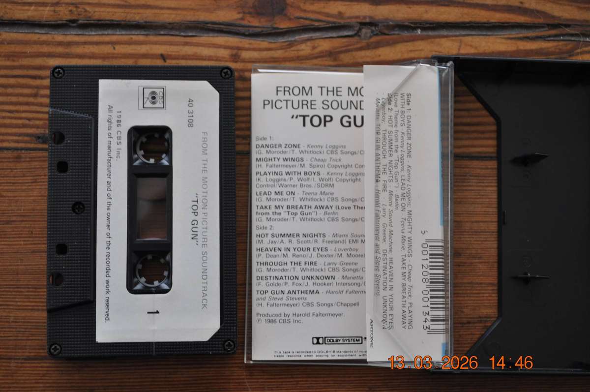 Top Gun - Soundtrack (Cassette)