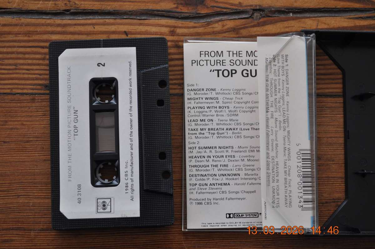 Top Gun - Soundtrack (Cassette)