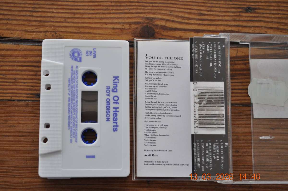 Roy Orbison - King Of Hearts (Cassette)