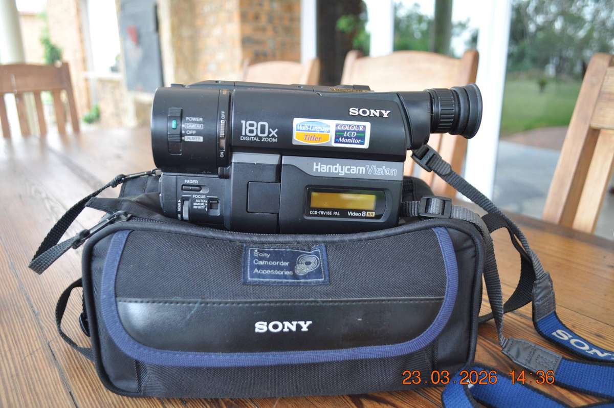 Sony Handycam Video 8 Video Camera