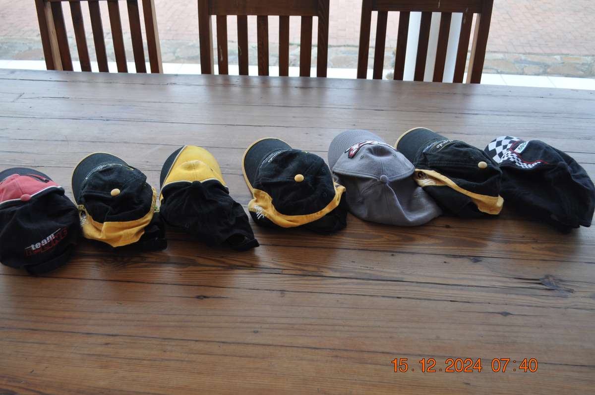 Baseball Racing Caps X 7