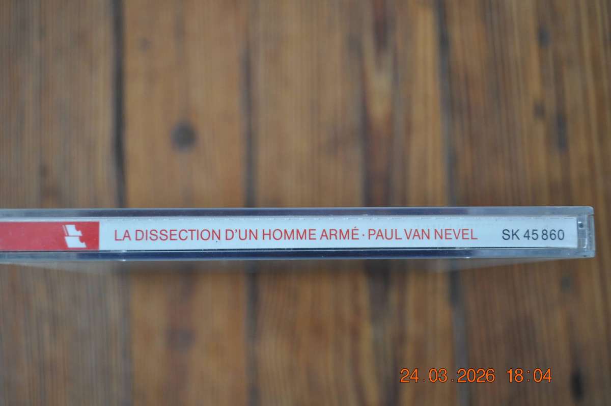 La Dissection Dun Homme Arme  Paul Van Nevel (classical cd)