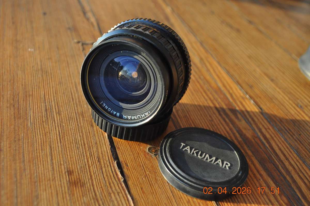 Takumar Bayonet 28mm 1:2.8 Camera Lens