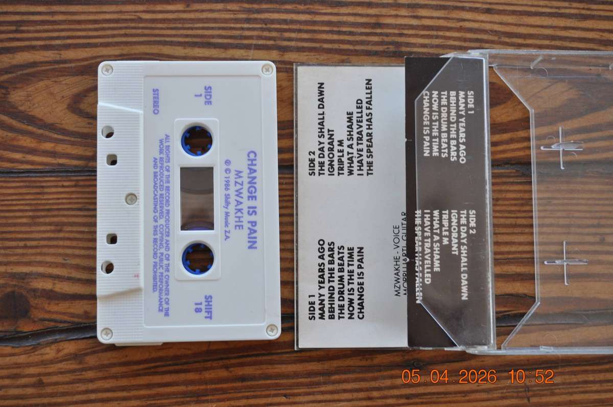 Mzwakhe - Change Is Pain (Cassette)