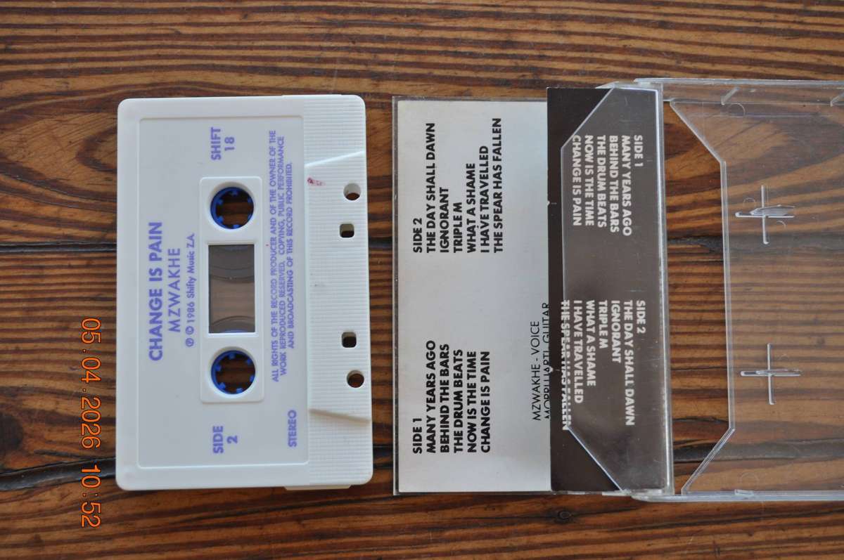 Mzwakhe - Change Is Pain (Cassette)