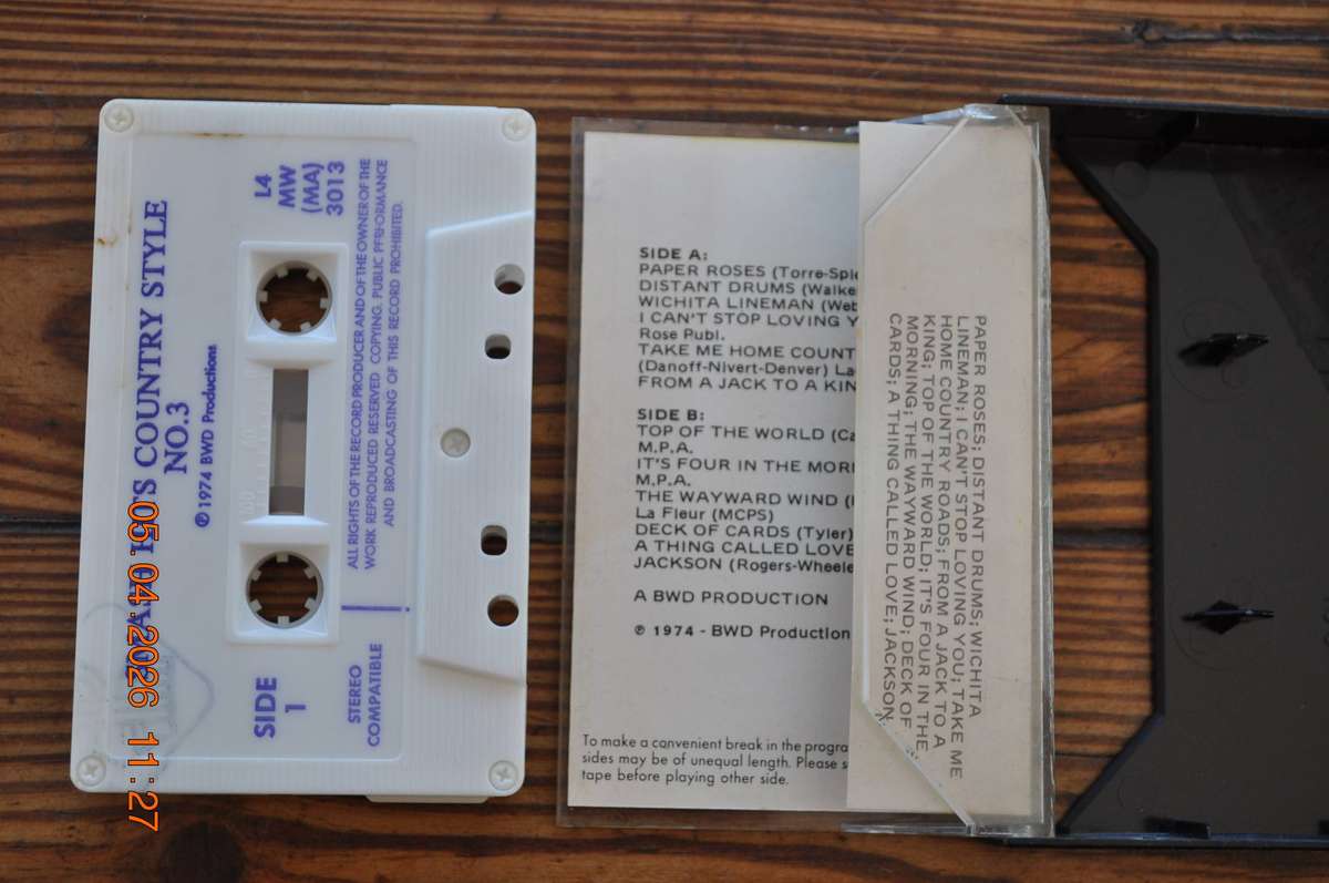 Smash Hits - Country Style : No 3 (Cassette)